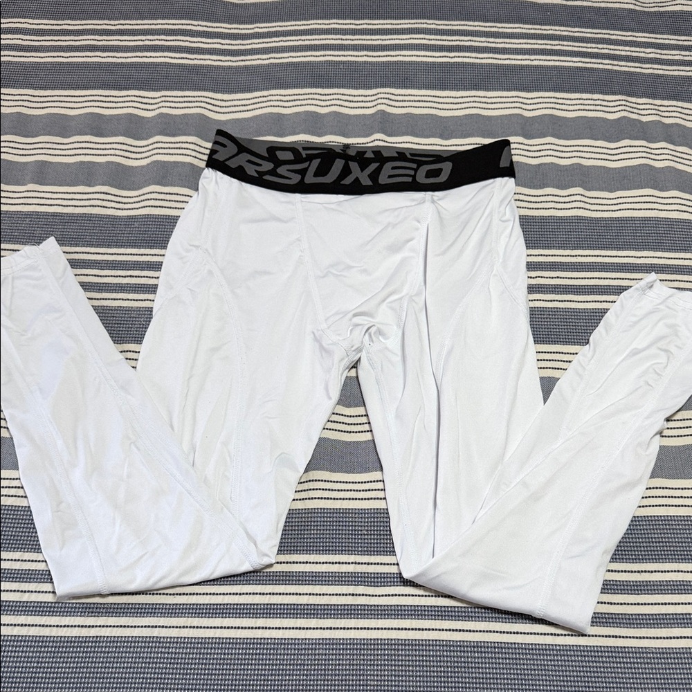 Men’s White Leggings